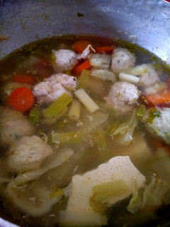 Foto resep SOP Bakso ikan