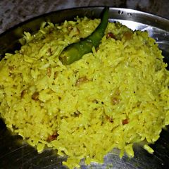 A picture of Basanti Pulao.