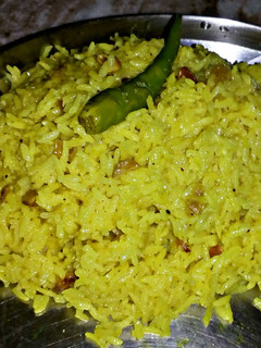A picture of Basanti Pulao.