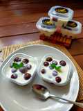 Dates Choco Ball Puding with Cheese Vla