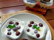 Gambar fla pudding gula aren
