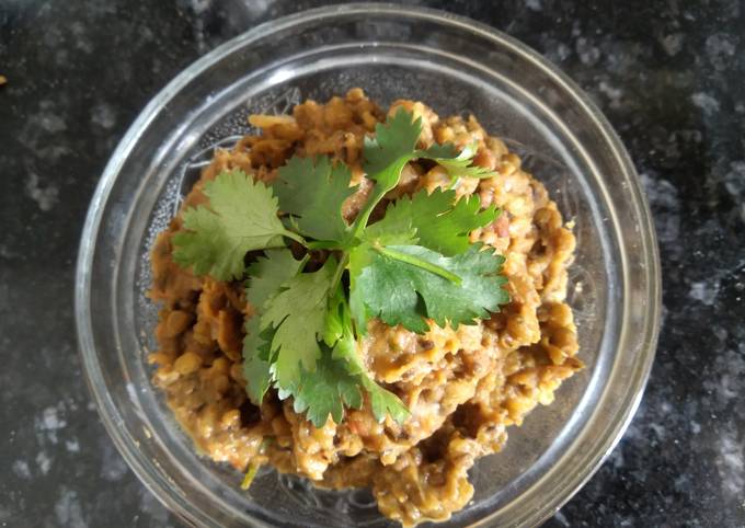 Moong dal tadka