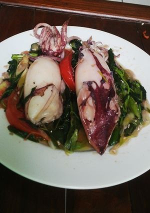 Foto resep Cumi Cabe Ijo