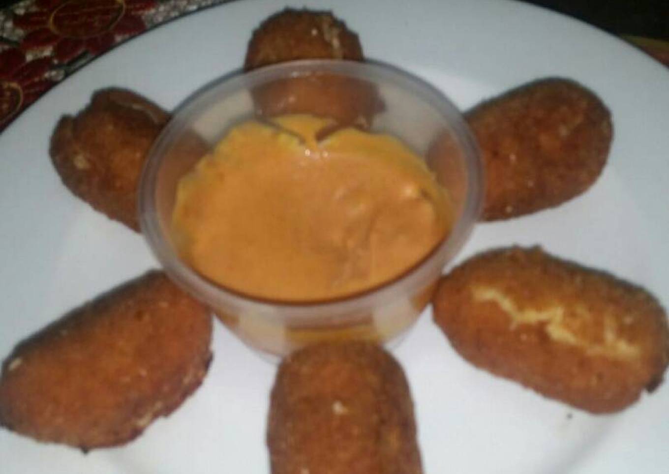 Croquetas de pollo.