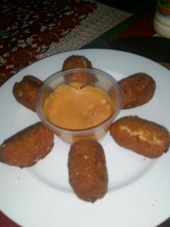Una foto de Croquetas de pollo.