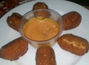 Una foto de Croquetas de pollo.