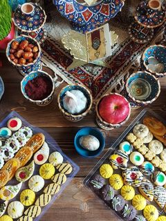 عکسی از دستور سفره هفت سین 1400