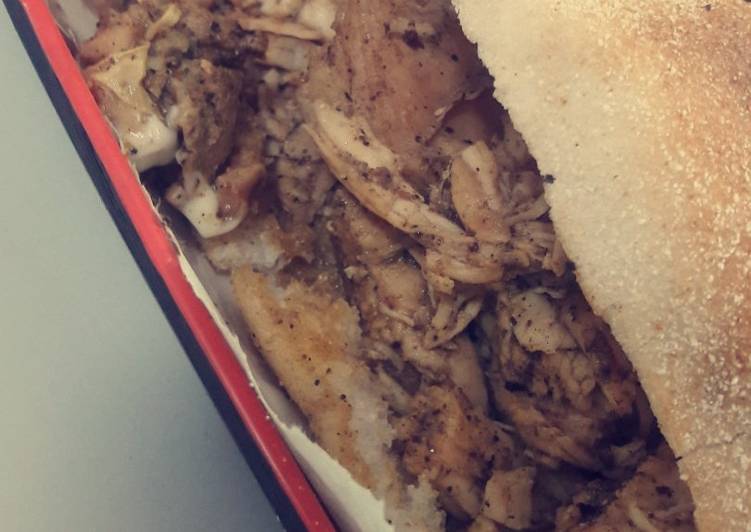 Recette de Speedy Sandwich poulet mariné