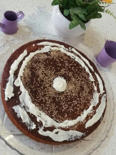 عکسی از دستور کیک شیره انگور(رژیمی)