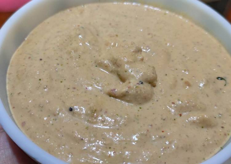 Recipe of Any-night-of-the-week Peanut Coriander Chutney