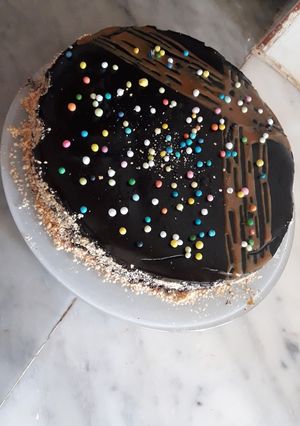 صورة لوصفة كيكة بذوق القهوة لعشاق القهوة روعة 🍰☕