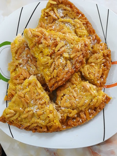 عکسی از دستور شیرینی ملکه بادام