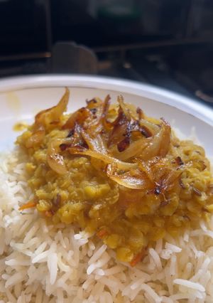 A picture of Masoor Dhal.
