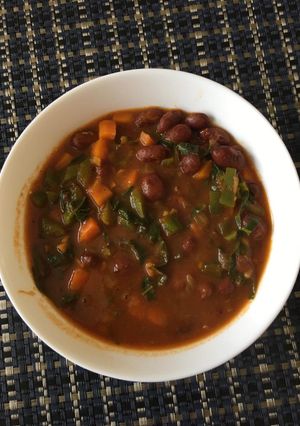 A picture of Beans stew#weekly jikoni challenge.