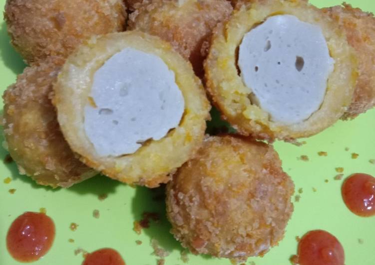 Bola-bola Bakso Krispi