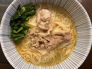 麻油豬里肌麵線