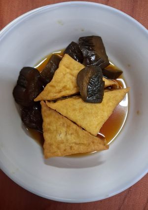 油豆腐醬瓜 的食譜成品照片
