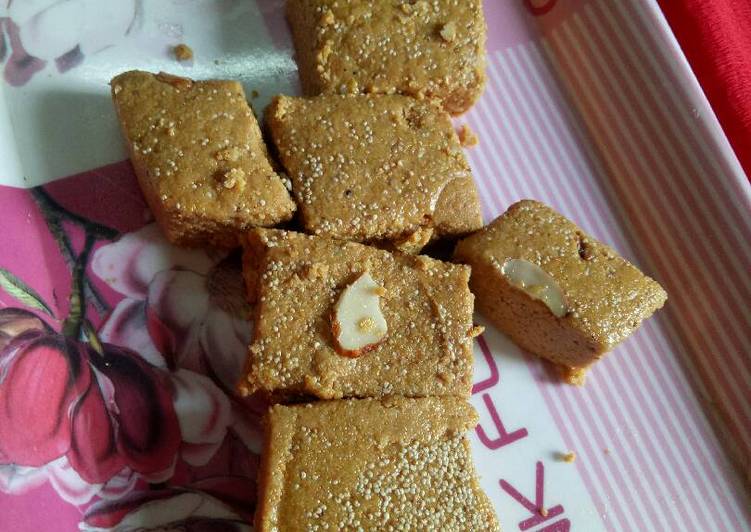 Basan ki burfi