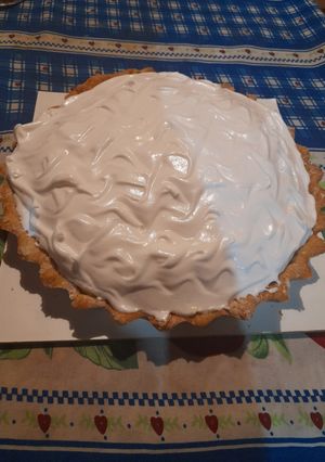 Una foto de Lemon Pie con merengue suizo