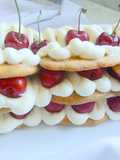 Tiramisú de cerezas