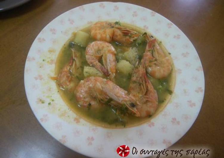 Recipe of Favorite Shrimp soup