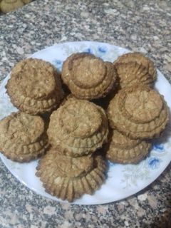 صورة لوصفة سناكس الرجيم بسكوت الشوفان الرهيييييييب 😍😍😍