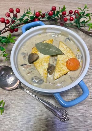 A picture of Vegan Tofu Blanquette.