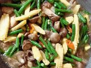 Gambar tumis jamur kancing soleng