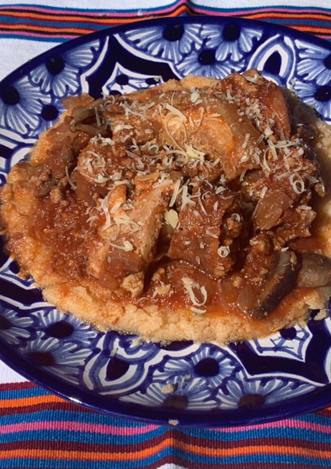 Una foto de Polenta abruzzesse
