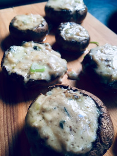 Una foto de Hongos Rellenos