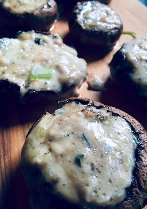 Una foto de Hongos Rellenos