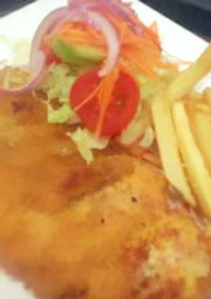 Una foto de Milanesa de pollo