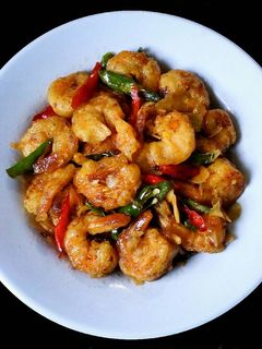 Foto resep Tumis Udang Goreng Tepung (tanpa msg)