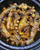 Cá bống kho tộ tóp mỡ