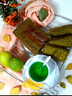 عکسی از دستور کیک نعناع و لیمو ترش solmaz