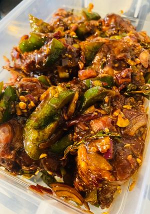 A picture of Marinaded Oxtail.