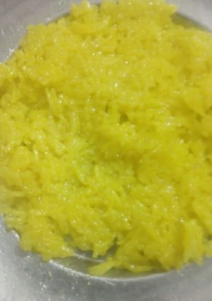 A picture of Yellow sweet Rice.