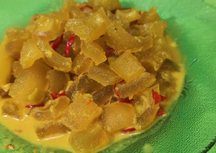 Recipe: Tasty Maira Recipe : Kikil bumbu santan kuning