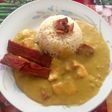 Pepián de pavo y cecina