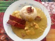 Una foto de choclos de perú