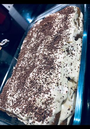 Una foto de Tiramisú rico y fácil con pocos ingredientes!