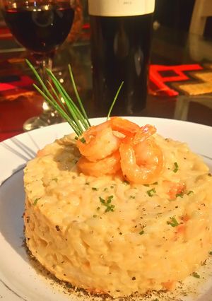 Una foto de Risotto de Tomate