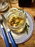 Millefoglie zucca e gorgonzola al timo e crumble di castagna