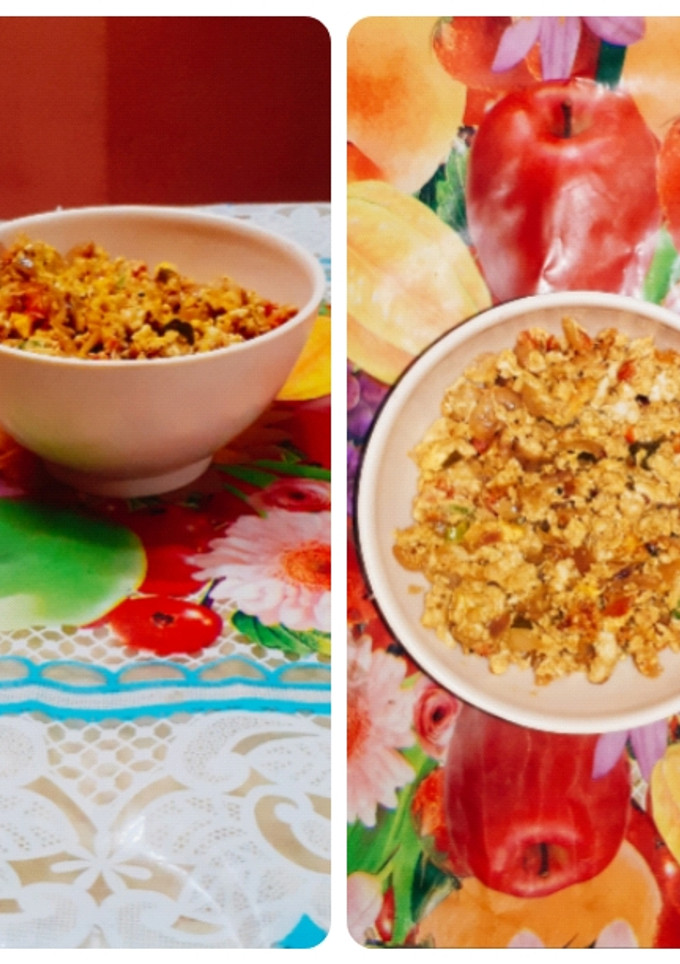 "சுவையான முட்டை பொடிமாஸ்"(egg podimas recipe in tamil) செய்முறை முக்கிய புகைப்படம்