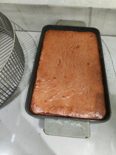 Una foto de Brownie sencillo!