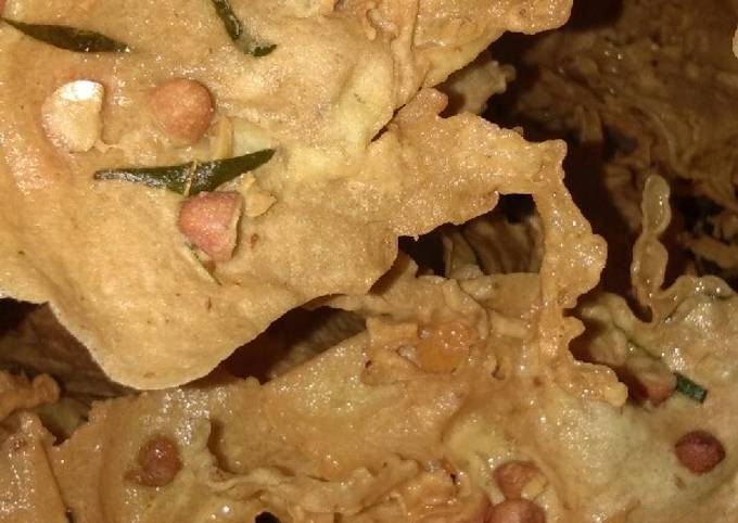 Resep Peyek kacang. Modal 15 rb yang Lezat Sekali