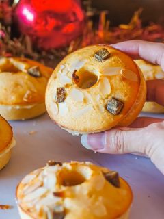 Una foto de Mini roscones de reyes saludables sin gluten