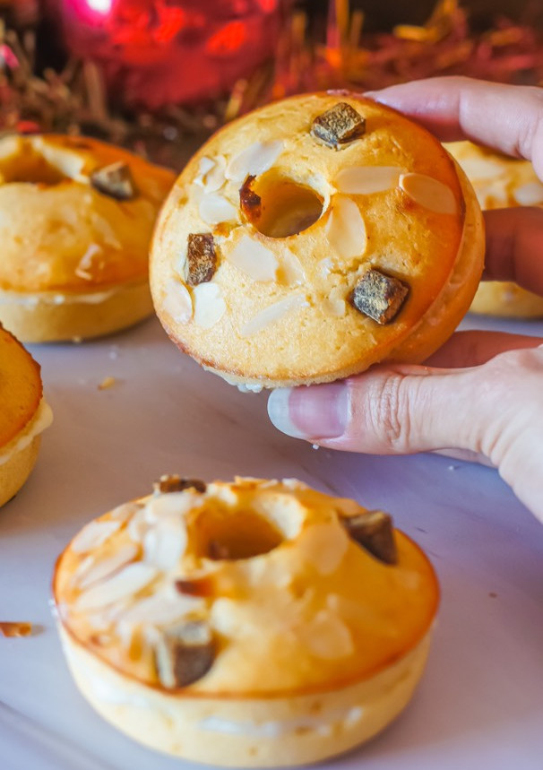 Una foto de Mini roscones de reyes saludables sin gluten