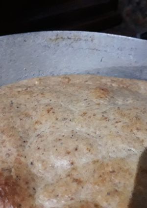 Una foto de Torta de banana, con harina integral y frutos secos
