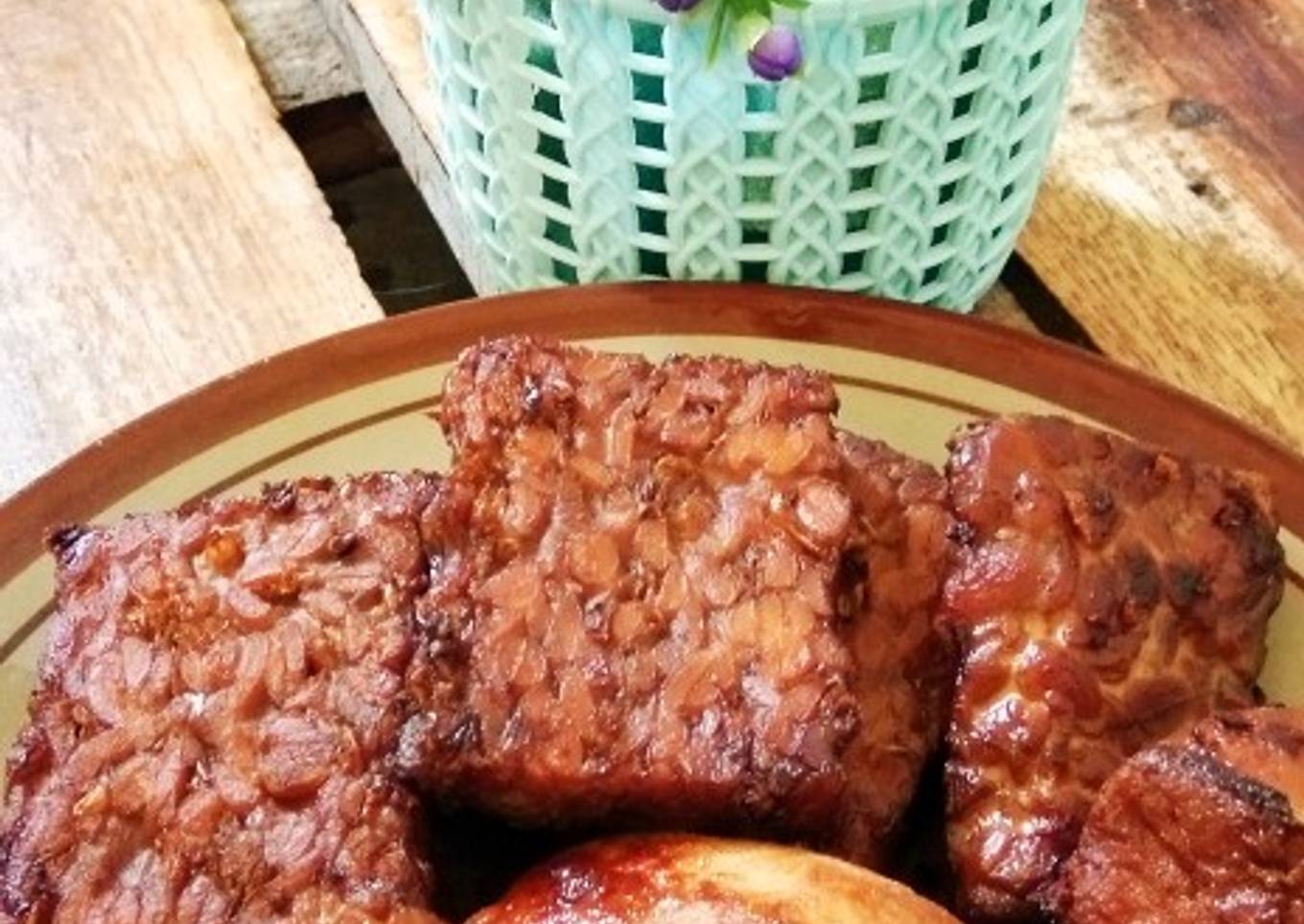 Tahu Tempe Bacem Simple